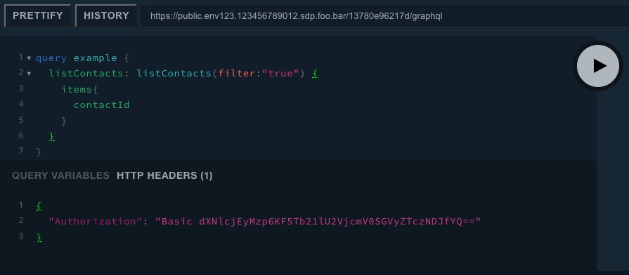 graphql with auth